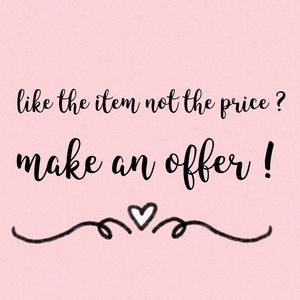 All reasonable offers accepted !